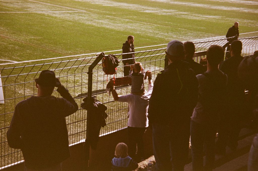 Tribune Red Star Laval football buvette