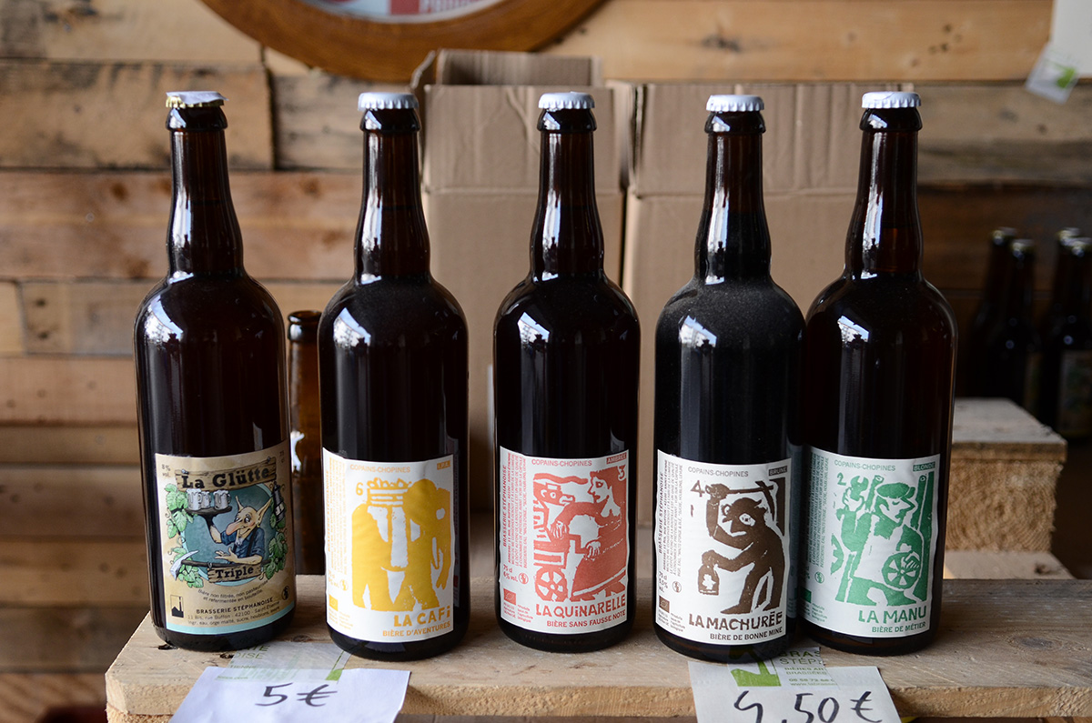 la brasserie stéphanoise, brasserie, bière stéphanoise, bière made in sainté, brasserie Mosser, la manu saint etienne, st etienne, la buvette, gustave le populaire, dorian beaune, culture foot