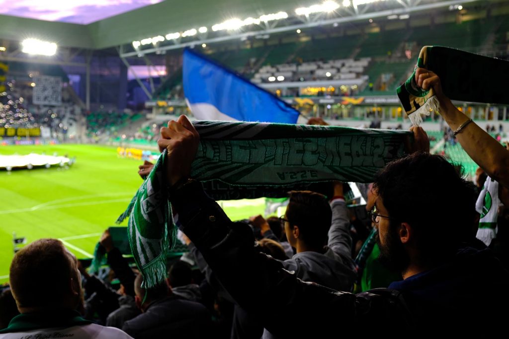 Fanion Vintage ASSE Saint-Étienne Coupe D'Europe - Collection Football
